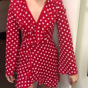 Pretty Little Thing Women’s Polka Dot Dress